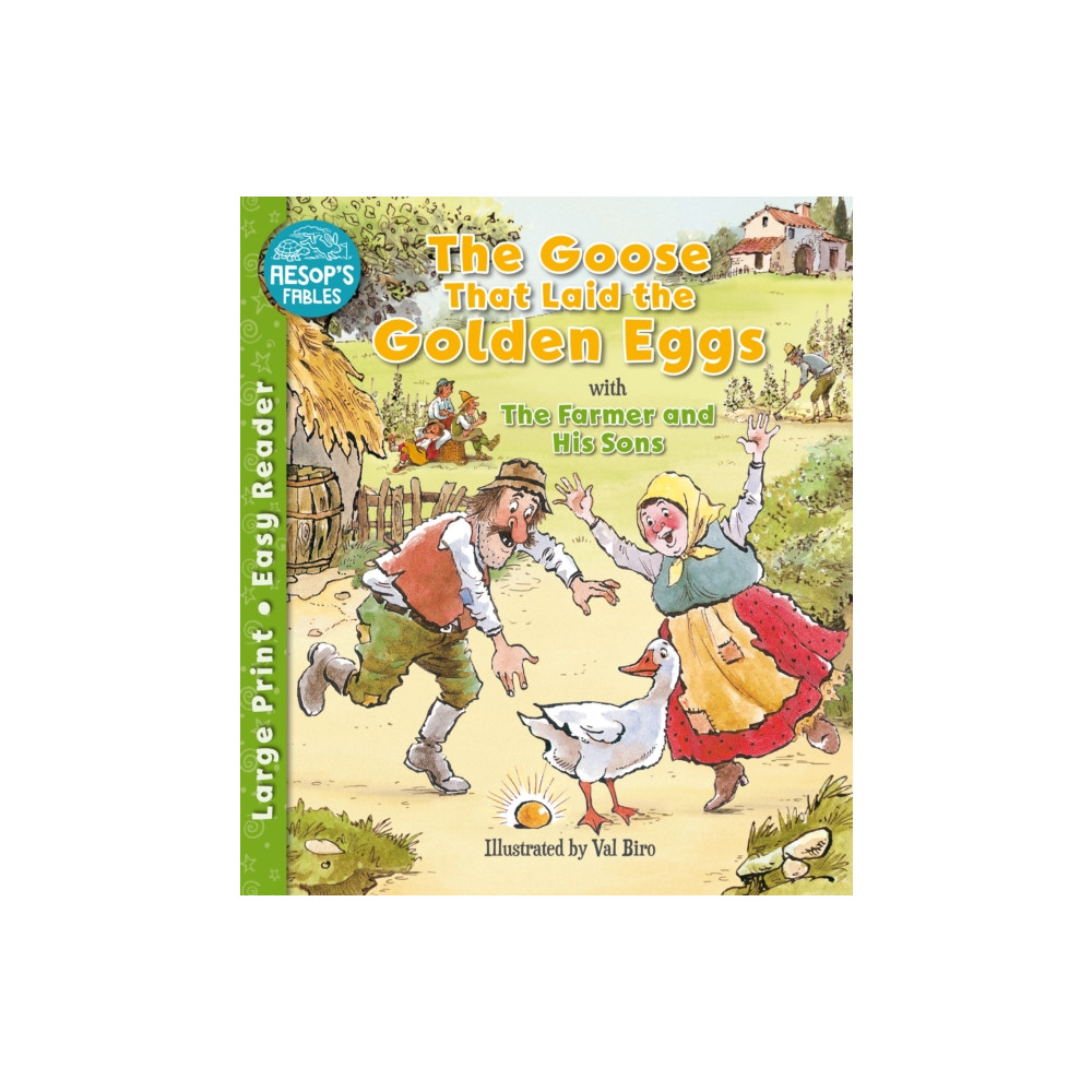 Produktbild för The Goose That Laid the Golden Eggs & The Farmer & His Sons (häftad, eng)
