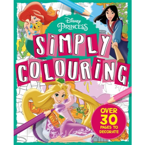 Bonnier Books Ltd Disney Princess: Simply Colouring (häftad, eng)