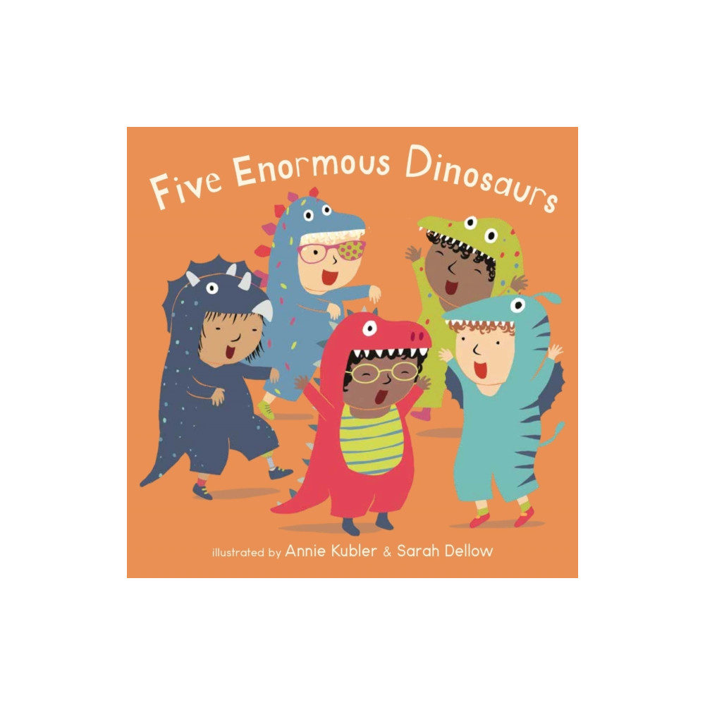 Produktbild för Five Enormous Dinosaurs (bok, board book, eng)