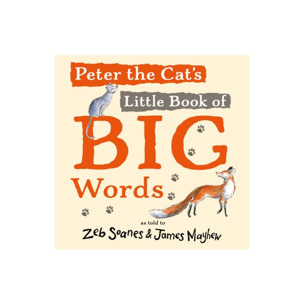 Produktbild för Peter the Cat's Little Book of Big Words (inbunden, eng)
