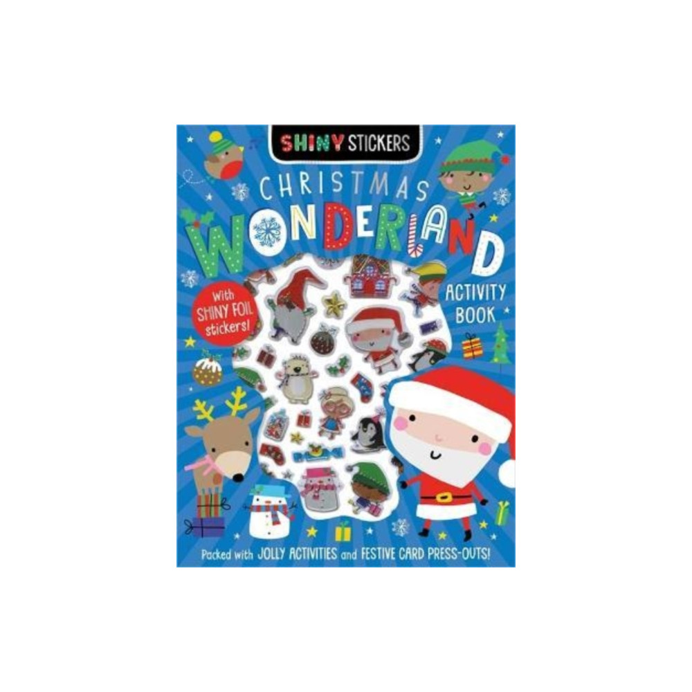 Produktbild för Shiny Stickers Christmas Wonderland (häftad, eng)
