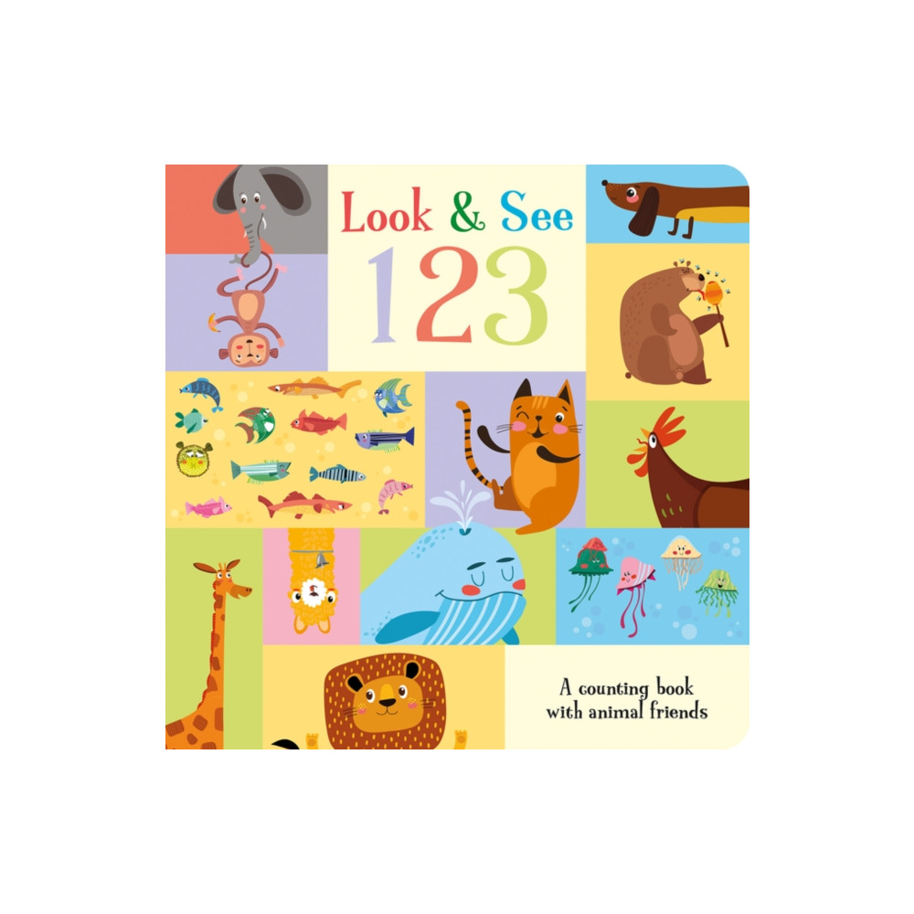 Produktbild för Look & See 123 (bok, board book, eng)