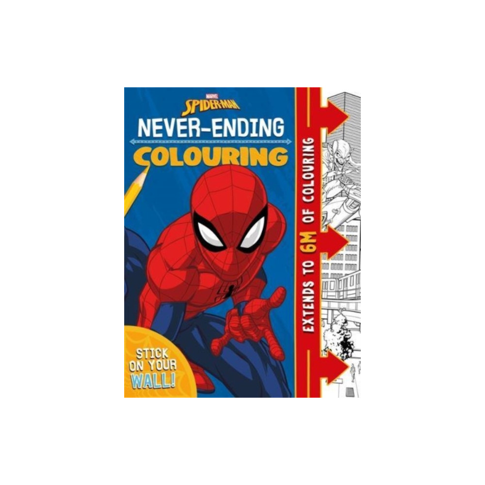 Produktbild för Marvel Spider-Man: Never-Ending Colouring (häftad, eng)