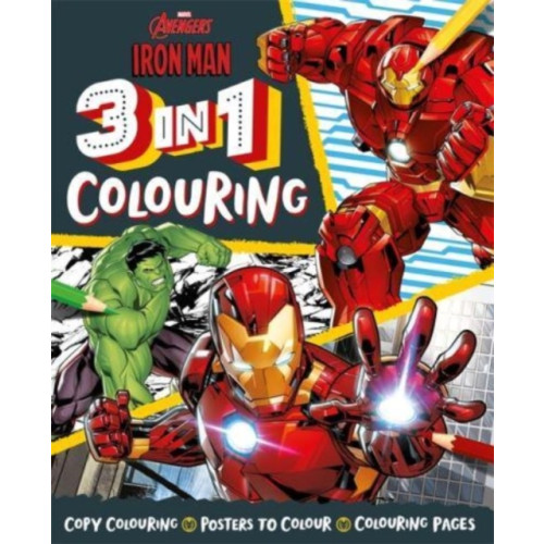 Bonnier Books Ltd Marvel Avengers Iron Man: 3 in 1 Colouring (häftad, eng)
