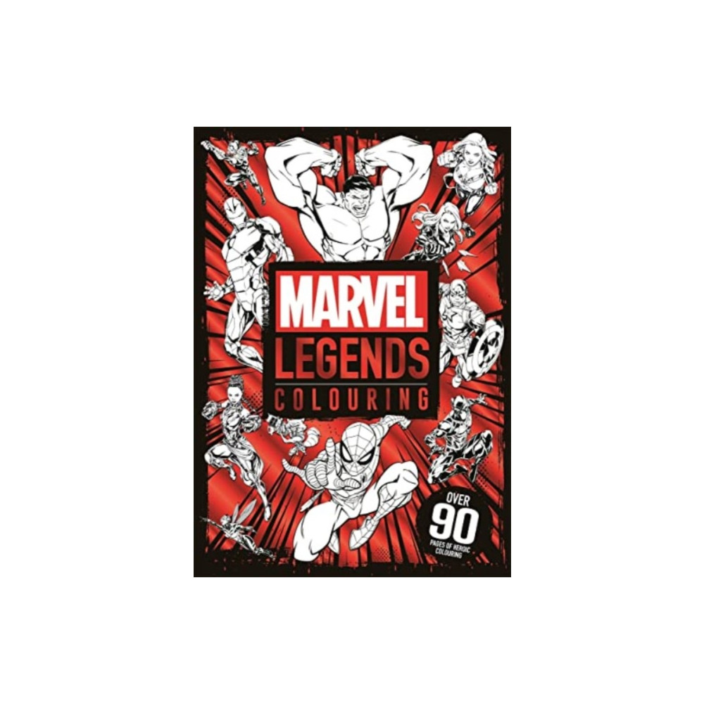 Produktbild för Marvel Legends Colouring (häftad, eng)