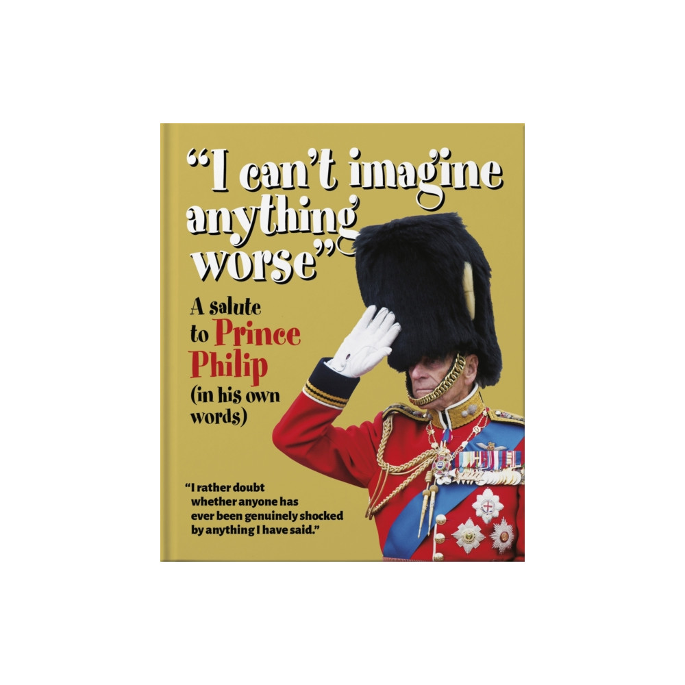 Produktbild för I can't imagine anything worse (inbunden, eng)