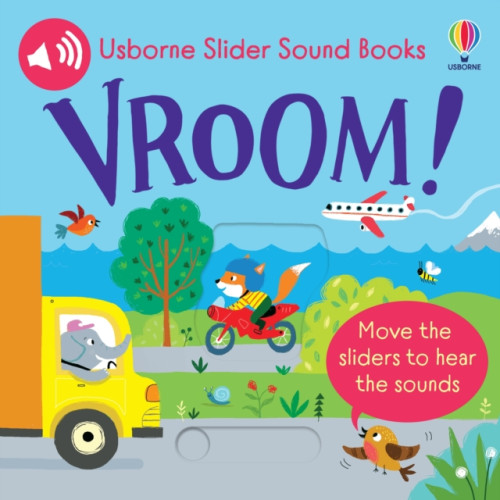 Usborne Publishing Ltd Slider Sound Books: Vroom! (bok, board book, eng)