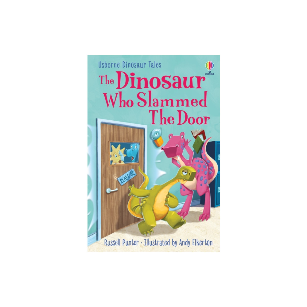 Produktbild för The Dinosaur Who Slammed the Door (inbunden, eng)