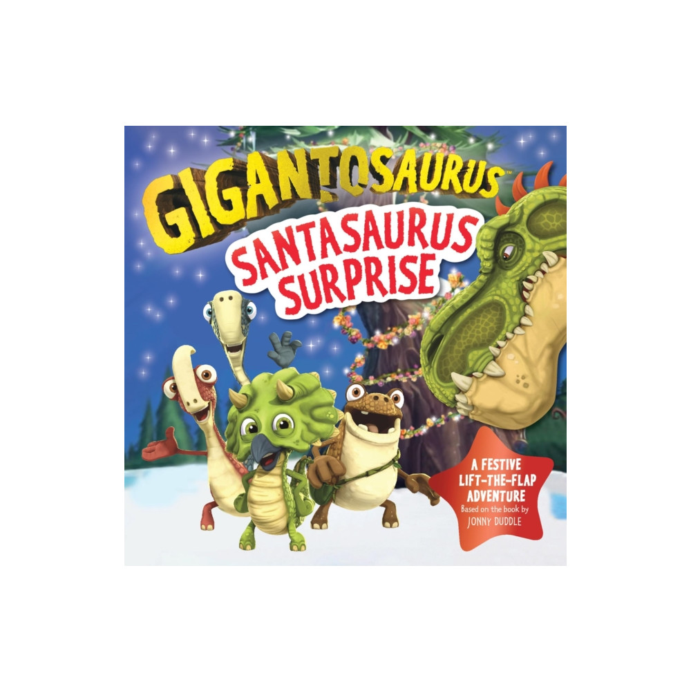 Produktbild för Gigantosaurus - Santasaurus Surprise (bok, board book, eng)