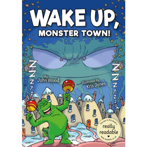 BookLife Publishing Wake Up, Monster Town! (häftad, eng)