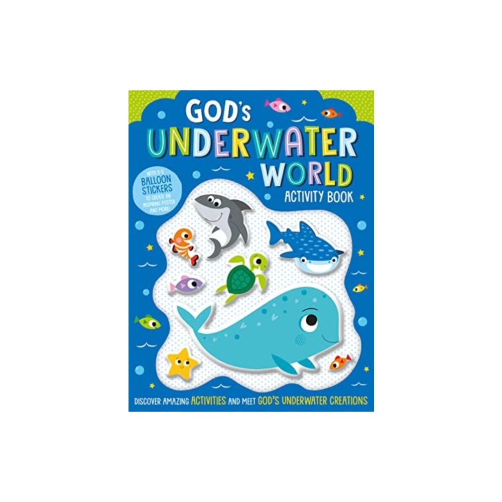 Produktbild för God’s Underwater World Activity Book (häftad, eng)