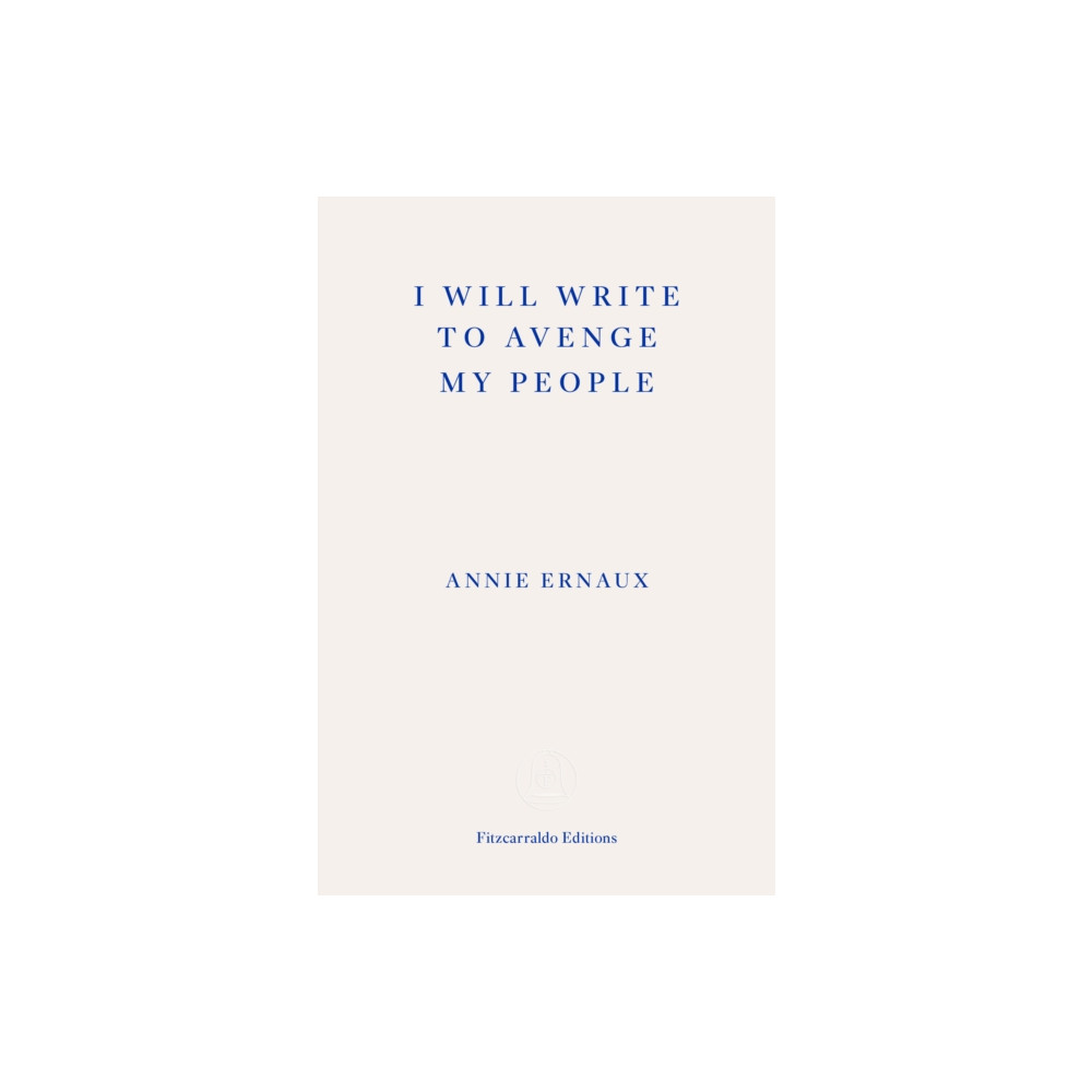 Produktbild för I Will Write To Avenge My People (häftad, eng)