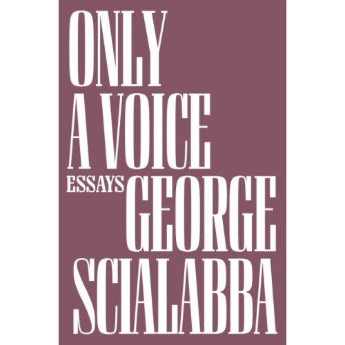 Verso Books Only a Voice (inbunden, eng)