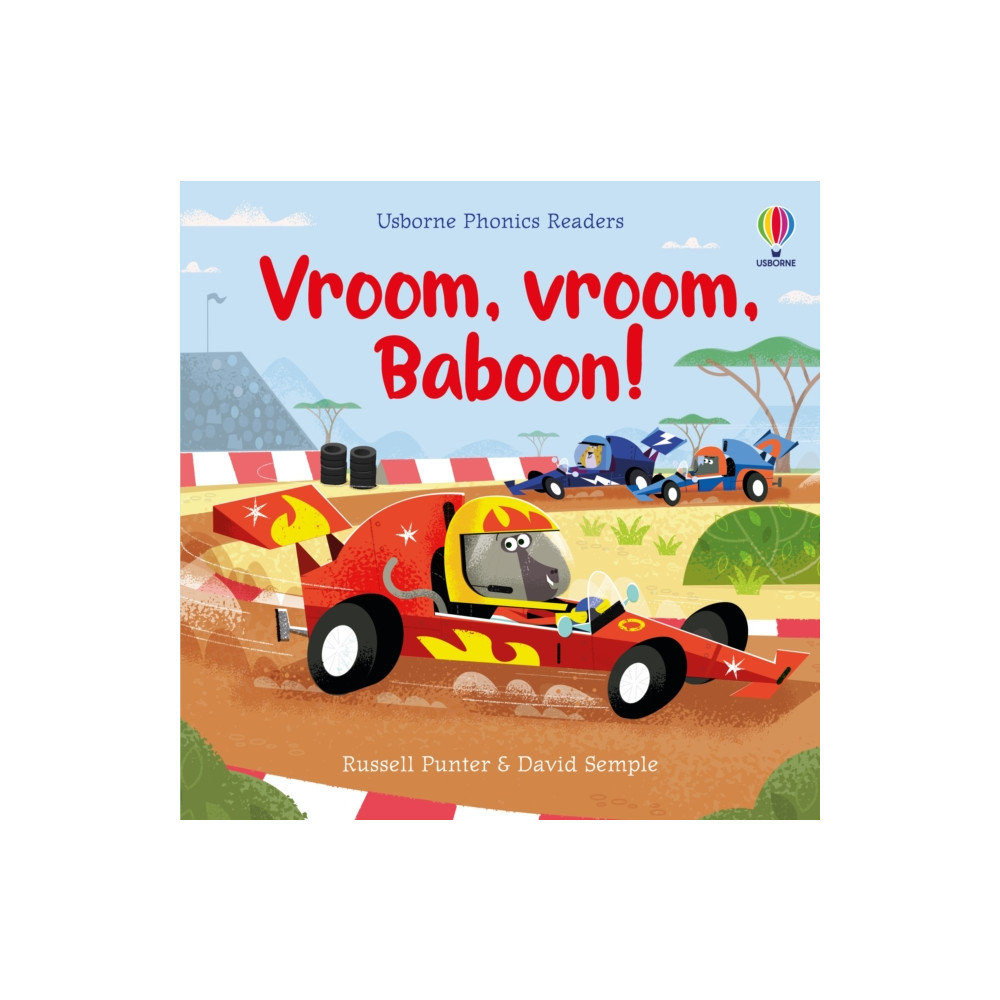 Produktbild för Vroom, vroom, Baboon! (häftad, eng)