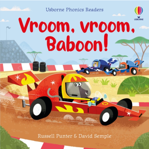 Usborne Publishing Ltd Vroom, vroom, Baboon! (häftad, eng)