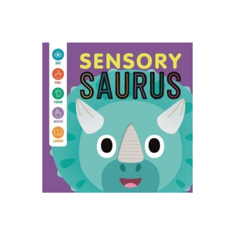 Produktbild för Sensory 'Saurus (bok, board book, eng)