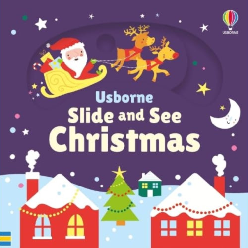 Usborne Publishing Ltd Slide and See Christmas (bok, board book, eng)