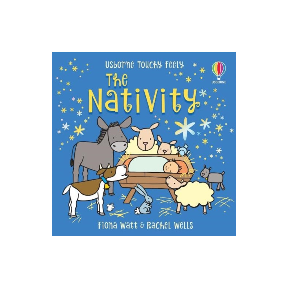 Produktbild för Touchy-feely The Nativity (bok, board book, eng)