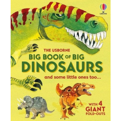 Usborne Publishing Ltd Big Book of Big Dinosaurs (inbunden, eng)