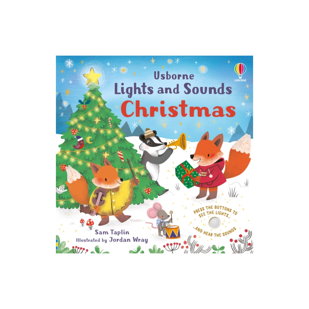 Produktbild för Lights and Sounds Christmas (bok, board book, eng)