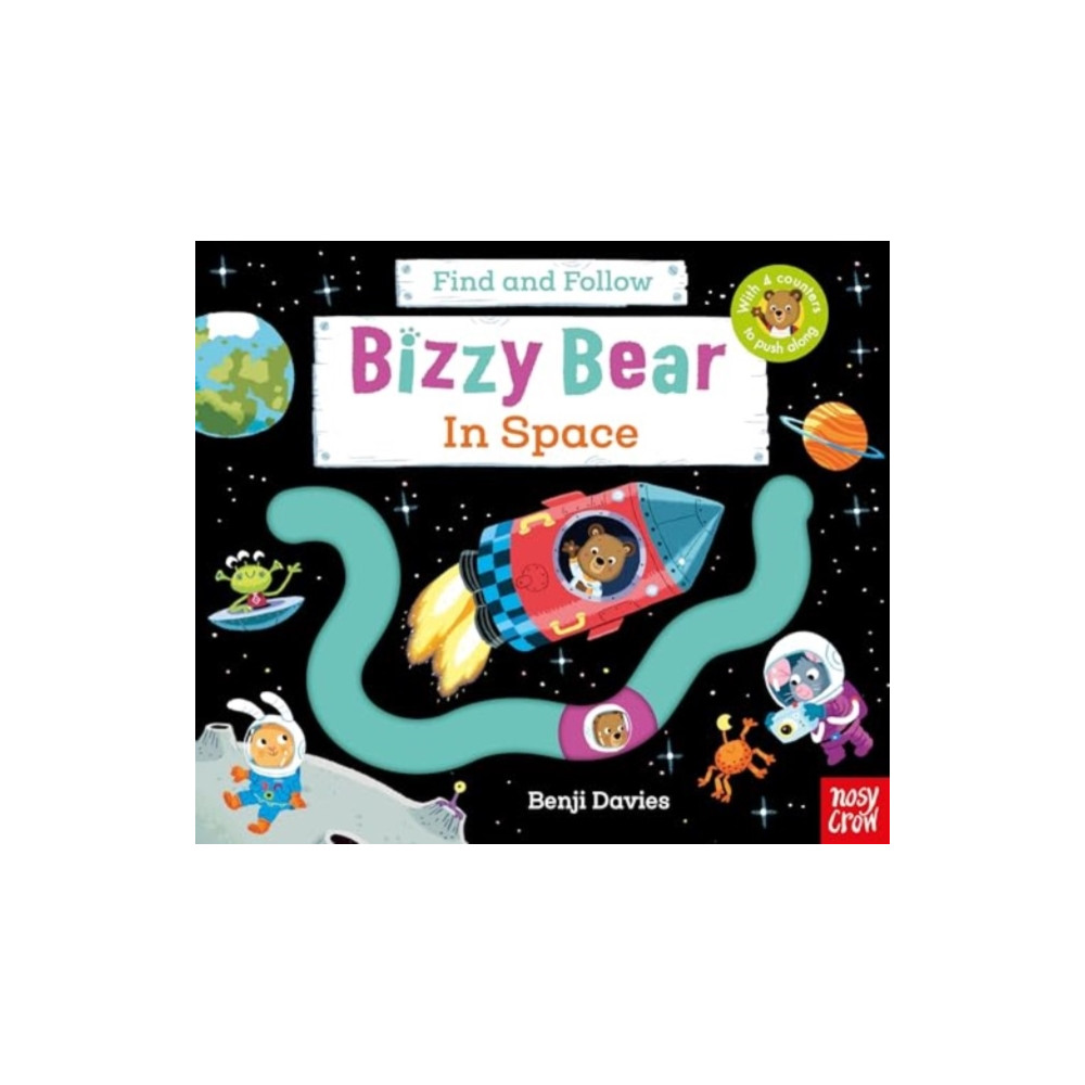 Produktbild för Bizzy Bear: Find and Follow In Space (bok, board book, eng)