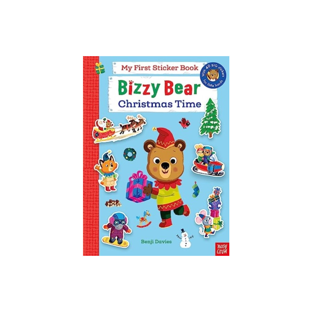 Produktbild för Bizzy Bear: My First Sticker Book: Christmas Time (häftad, eng)