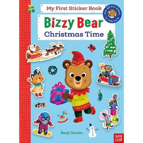 Nosy Crow Ltd Bizzy Bear: My First Sticker Book: Christmas Time (häftad, eng)