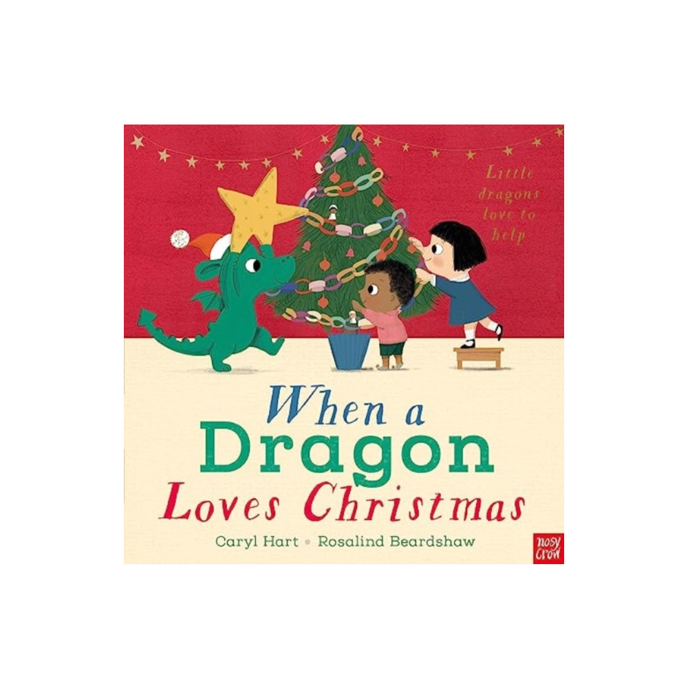 Produktbild för When a Dragon Loves Christmas (inbunden, eng)