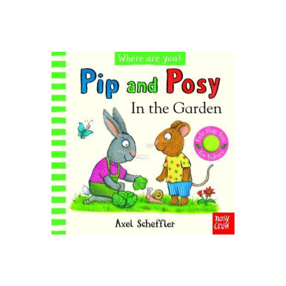 Produktbild för Pip and Posy, Where Are You? In the Garden  (A Felt Flaps Book) (bok, board book, eng)