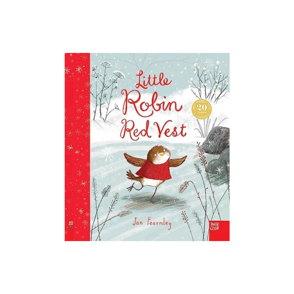 Produktbild för Little Robin Red Vest (häftad, eng)