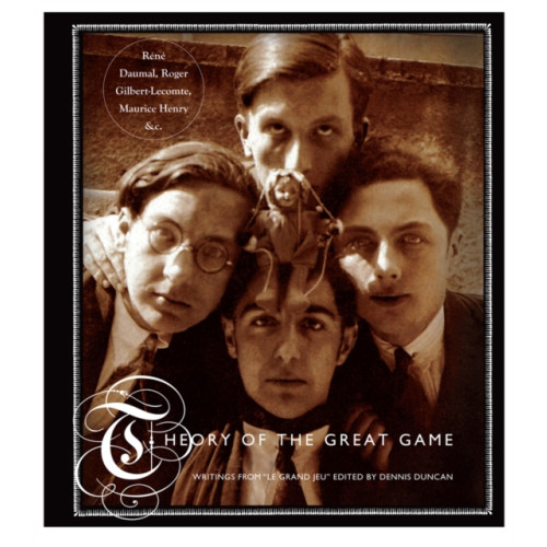 Atlas Press Theory of the Great Game (inbunden, eng)