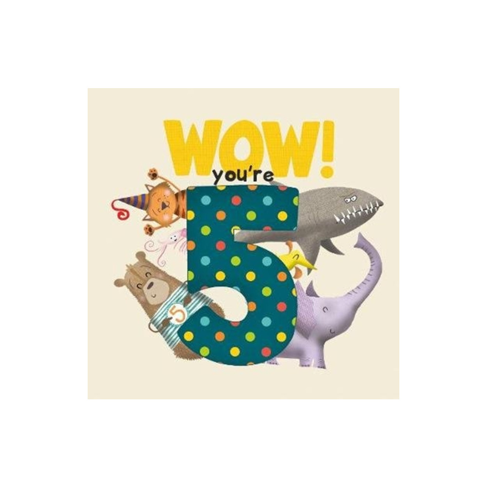 Produktbild för WOW! You're Five birthday book (häftad, eng)