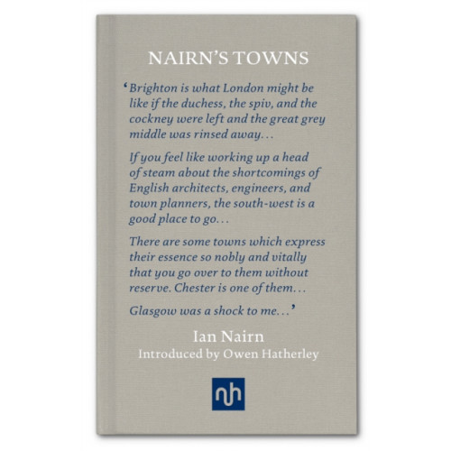 Notting Hill Editions Nairn's Towns (inbunden, eng)