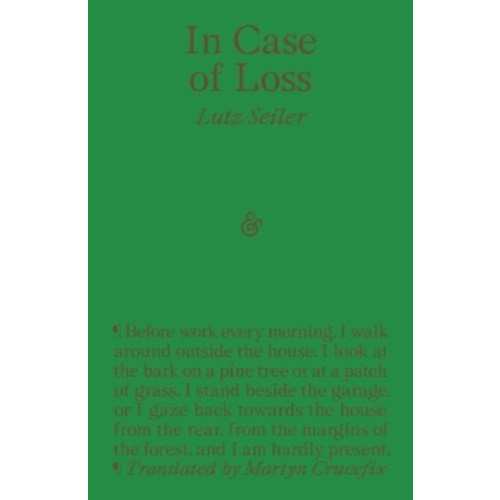 And Other Stories In Case of Loss (häftad, eng)
