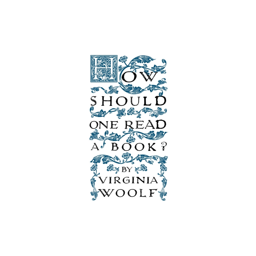 Produktbild för How Should One Read a Book? (häftad, eng)