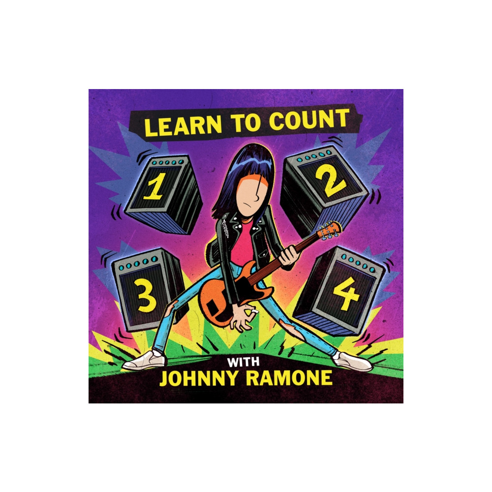 Produktbild för Learn to Count 1-2-3-4 with Johnny Ramone (bok, board book, eng)