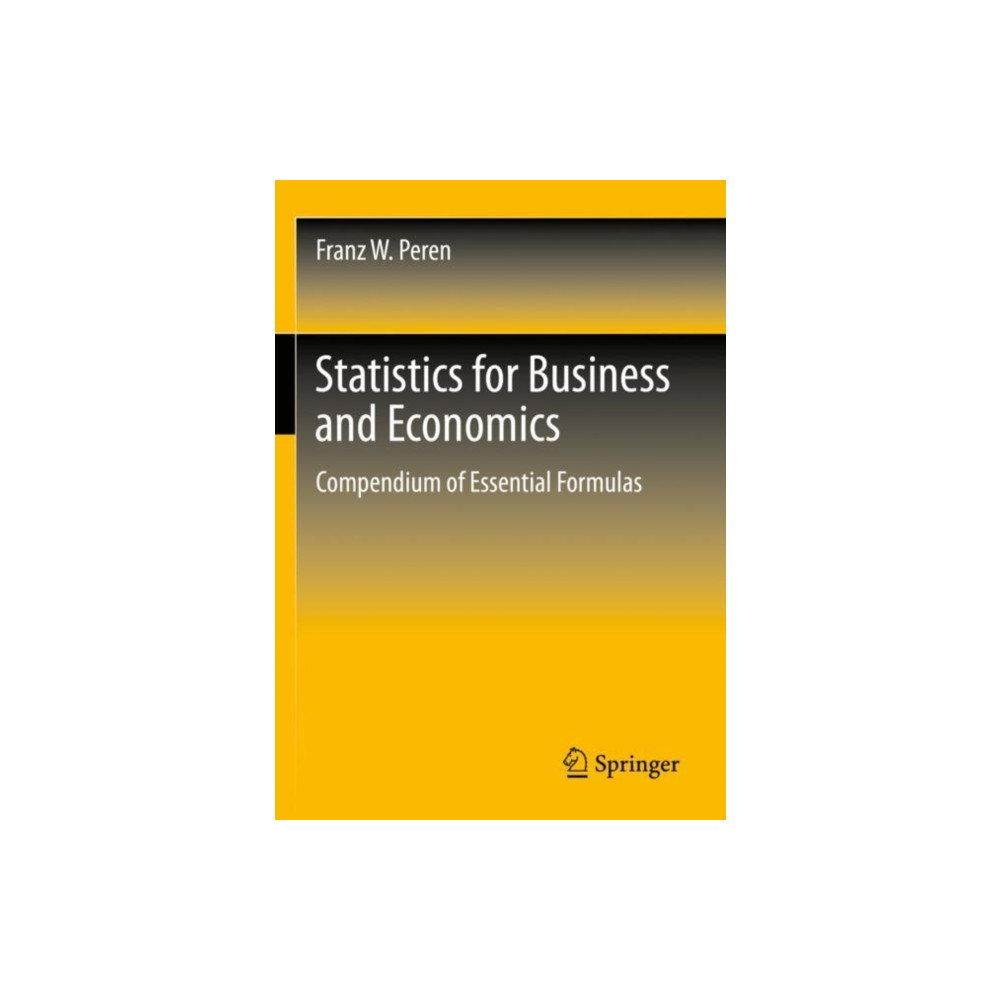 Produktbild för Statistics for Business and Economics (häftad, eng)