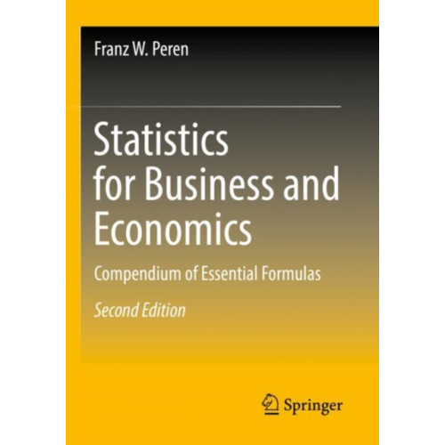 Springer-Verlag Berlin and Heidelberg GmbH & Co. KG Statistics for Business and Economics (häftad, eng)
