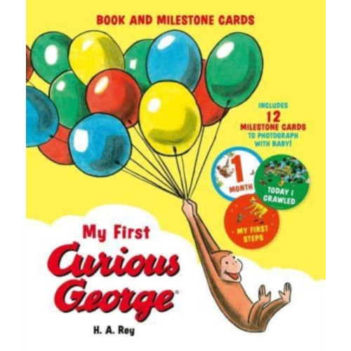 Harpercollins publishers inc My First Curious George (Book and Milestone Cards) (bok, board book, eng)