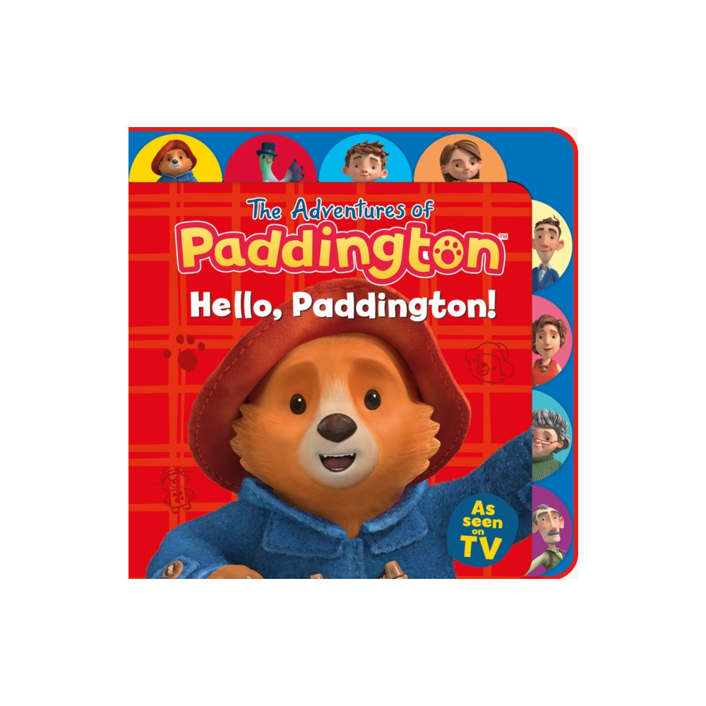 Produktbild för Hello, Paddington! (Tabbed Board) (bok, board book, eng)