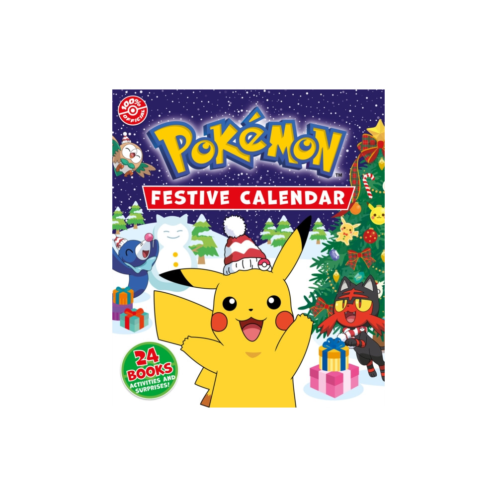 Produktbild för Pokemon: Festive Calendar: A festive collection of 24 books, activities and surprises! (inbunden, eng)