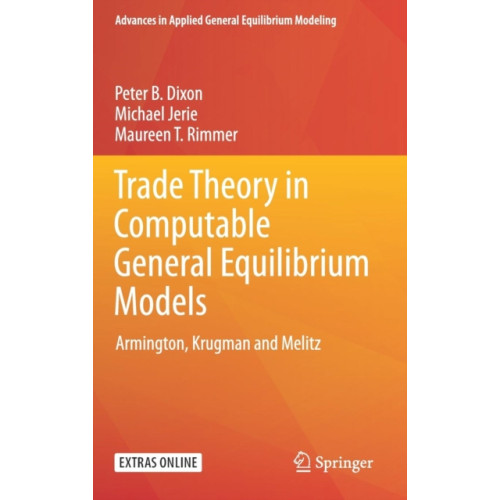 Springer Verlag, Singapore Trade Theory in Computable General Equilibrium Models (inbunden, eng)