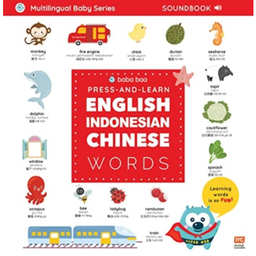 Marshall Cavendish International (Asia) Pte Ltd Press-and-Learn English Indonesian Chinese Words Sound Book (inbunden, eng)