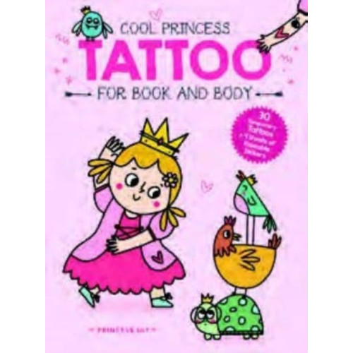 Yoyo Books Princess Lily (Cool Princess Tattoo Book) (häftad, eng)