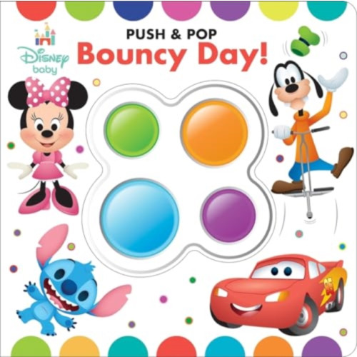 Phoenix International Publications, Incorporated Disney Baby Jump Pounce Bounce Push & Pop (inbunden, eng)