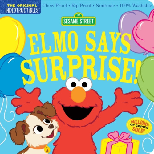 Workman Publishing Indestructibles: Sesame Street: Elmo Says Surprise! (häftad, eng)