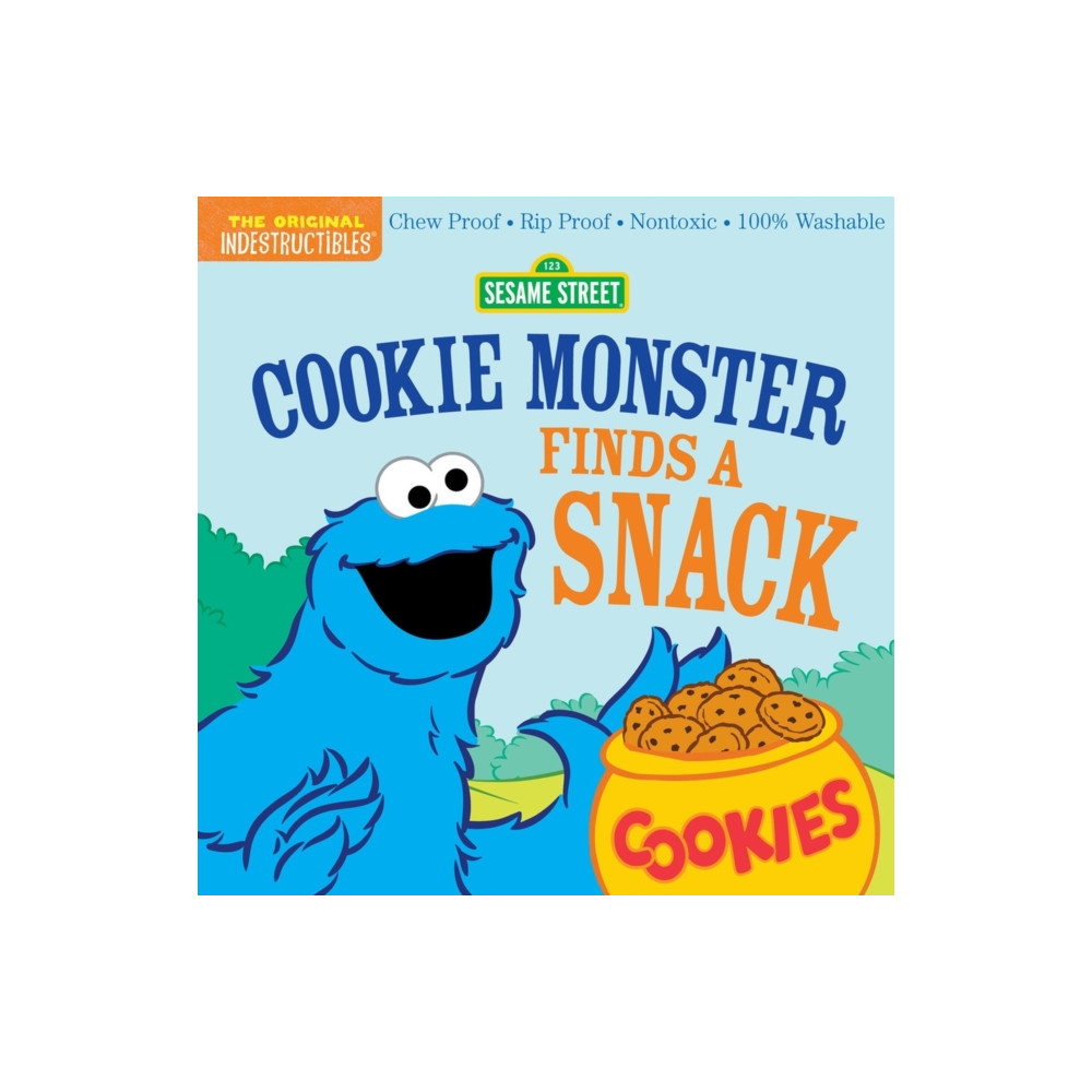 Produktbild för Indestructibles: Sesame Street: Cookie Monster Finds a Snack (häftad, eng)