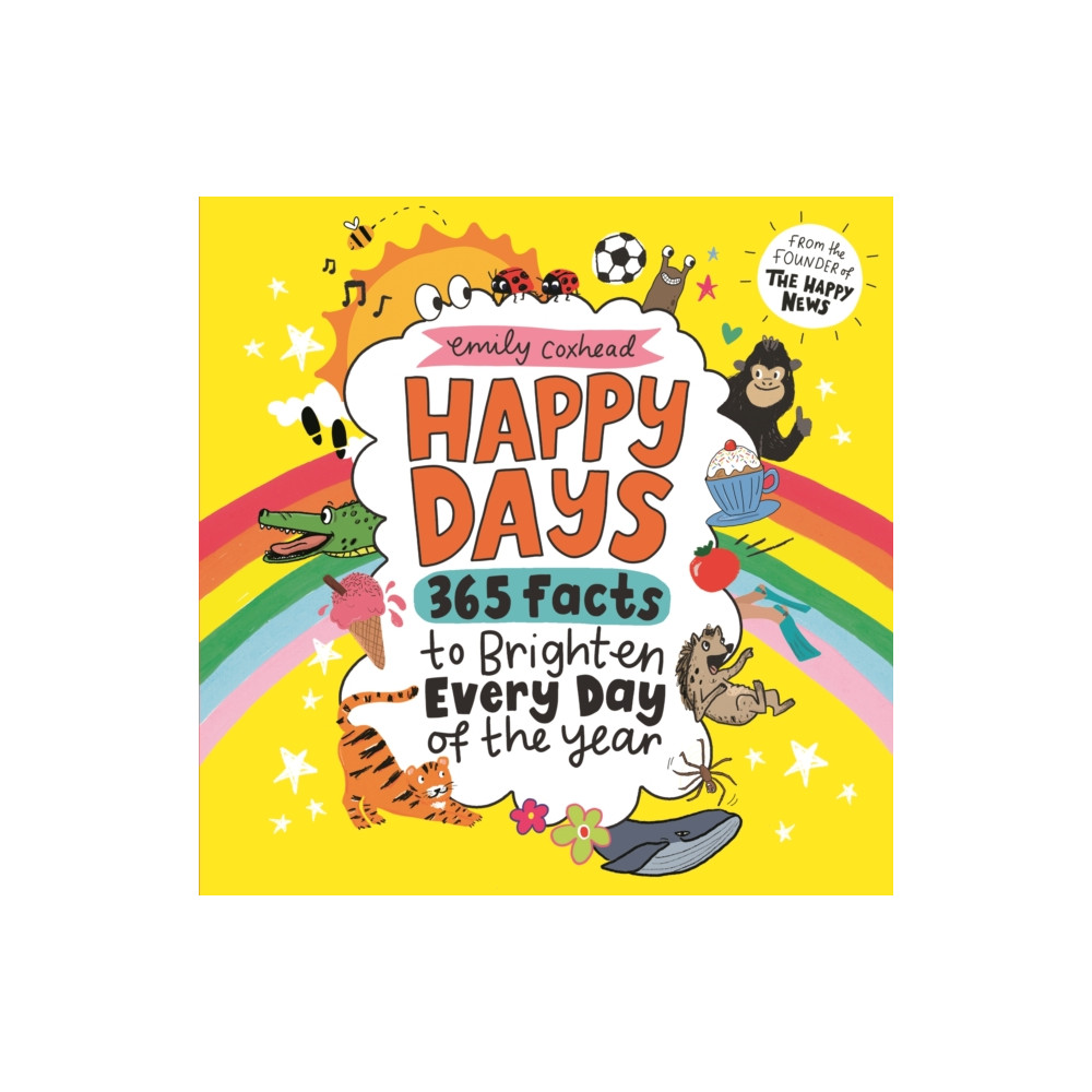 Produktbild för Happy Days: 365 Facts to Brighten Every Day of the Year (inbunden, eng)