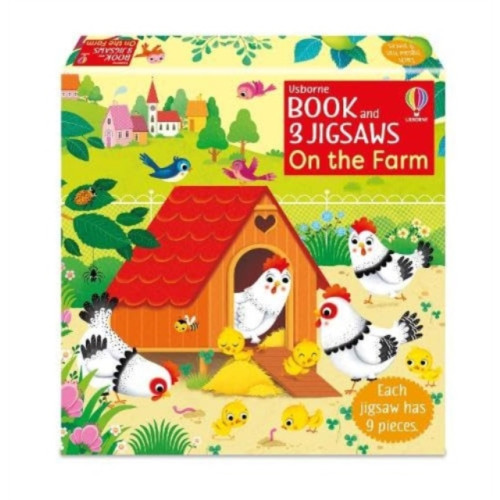 Usborne Publishing Ltd Usborne Book and 3 Jigsaws: On the Farm (häftad, eng)