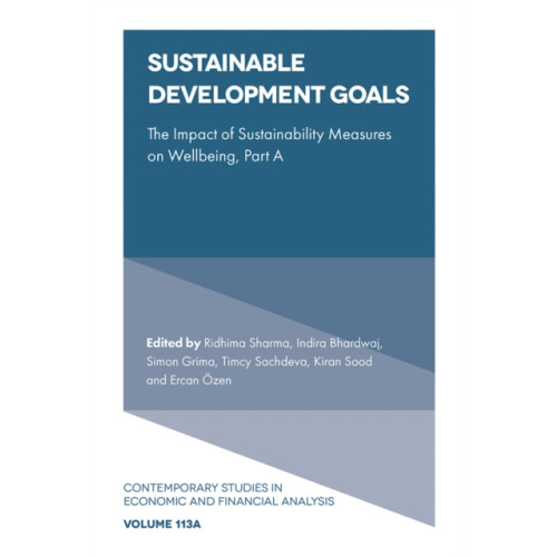 Emerald Publishing Limited Sustainable Development Goals (inbunden, eng)